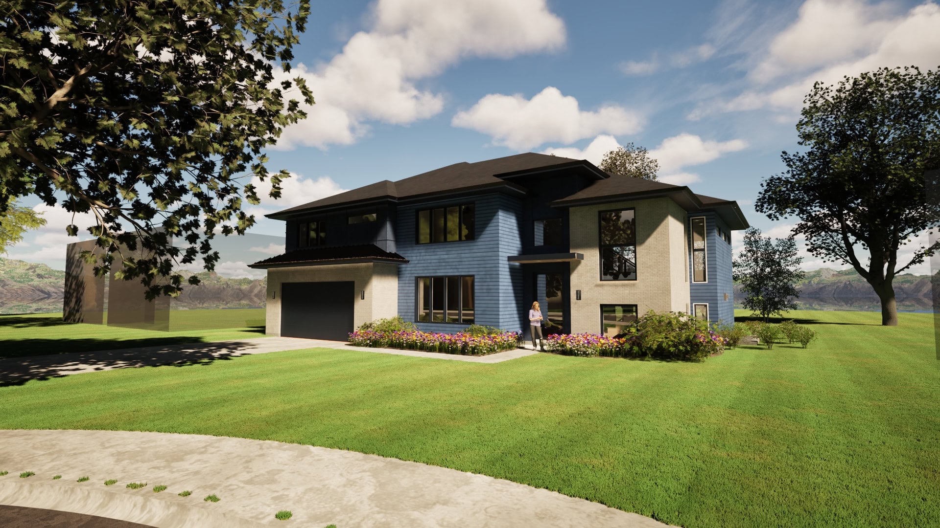 Southwest front rendering