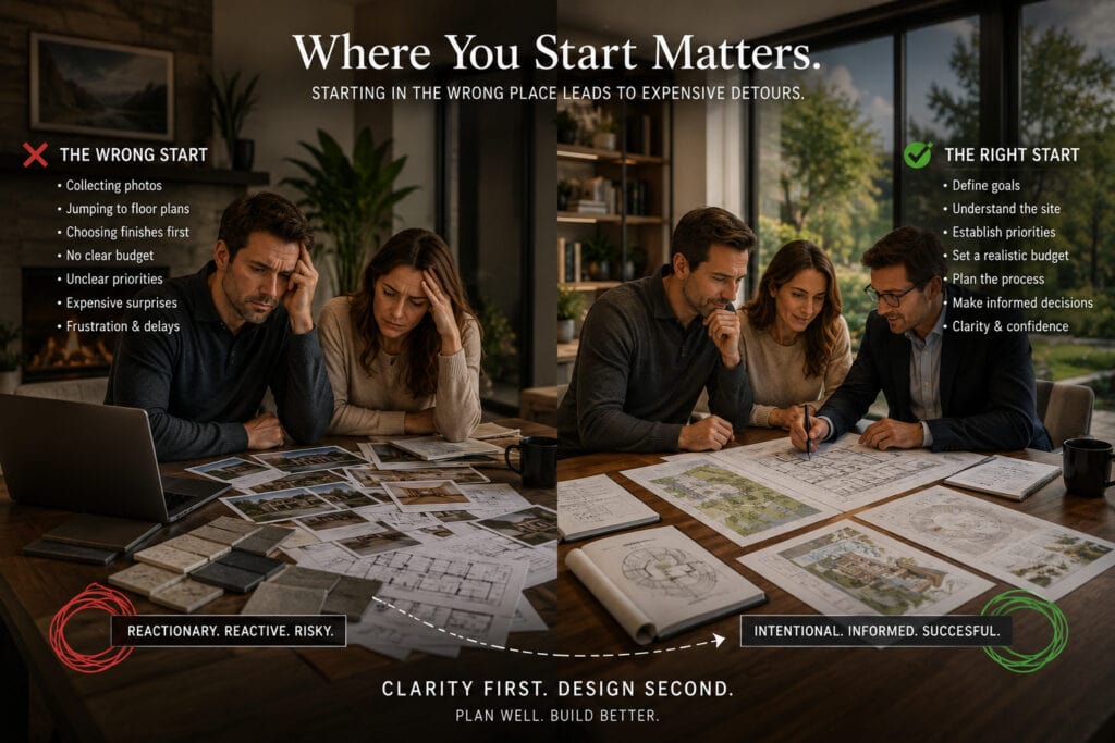 Why Homeowners Often Start in the Wrong Place
