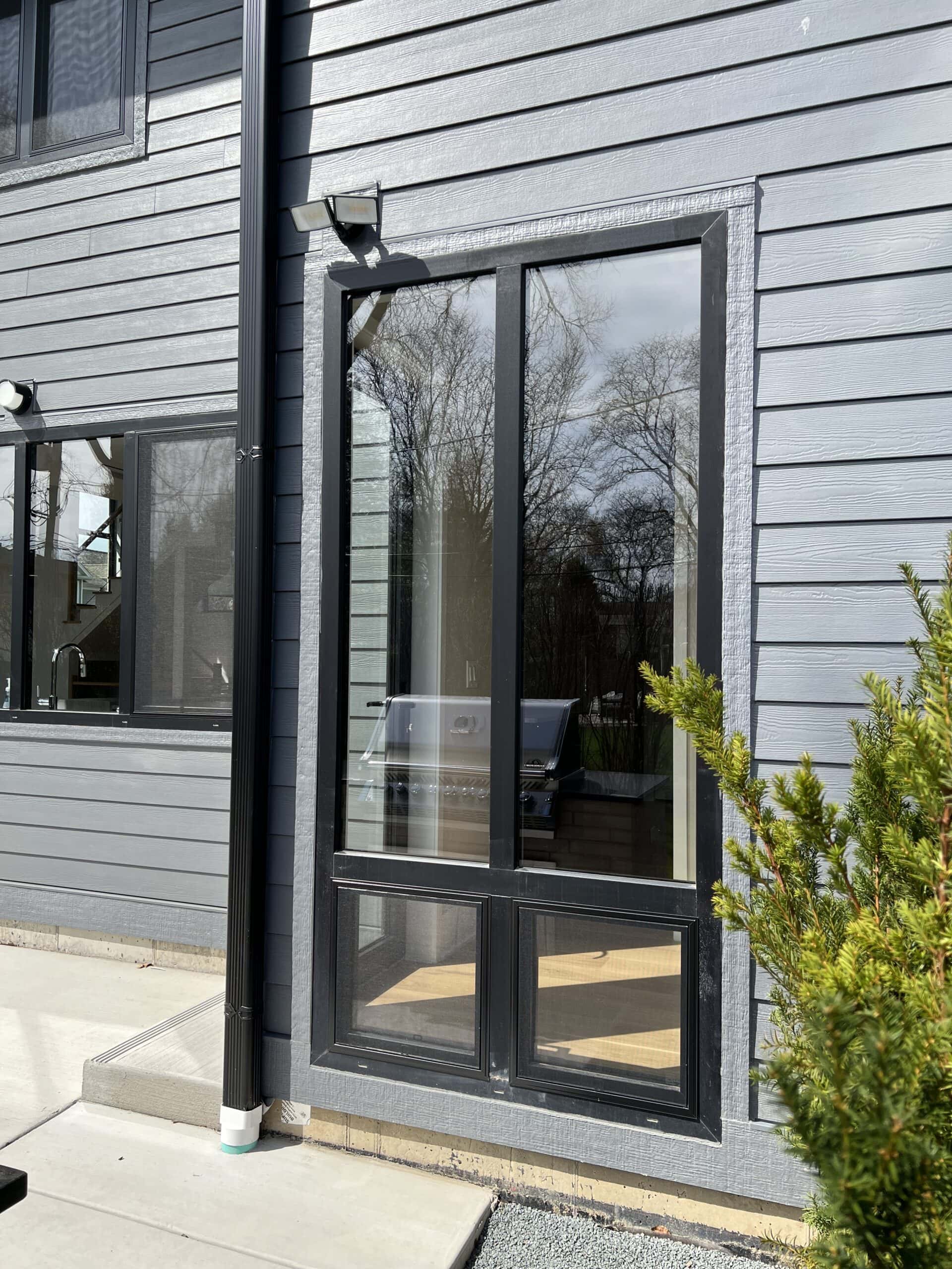 Rear entry