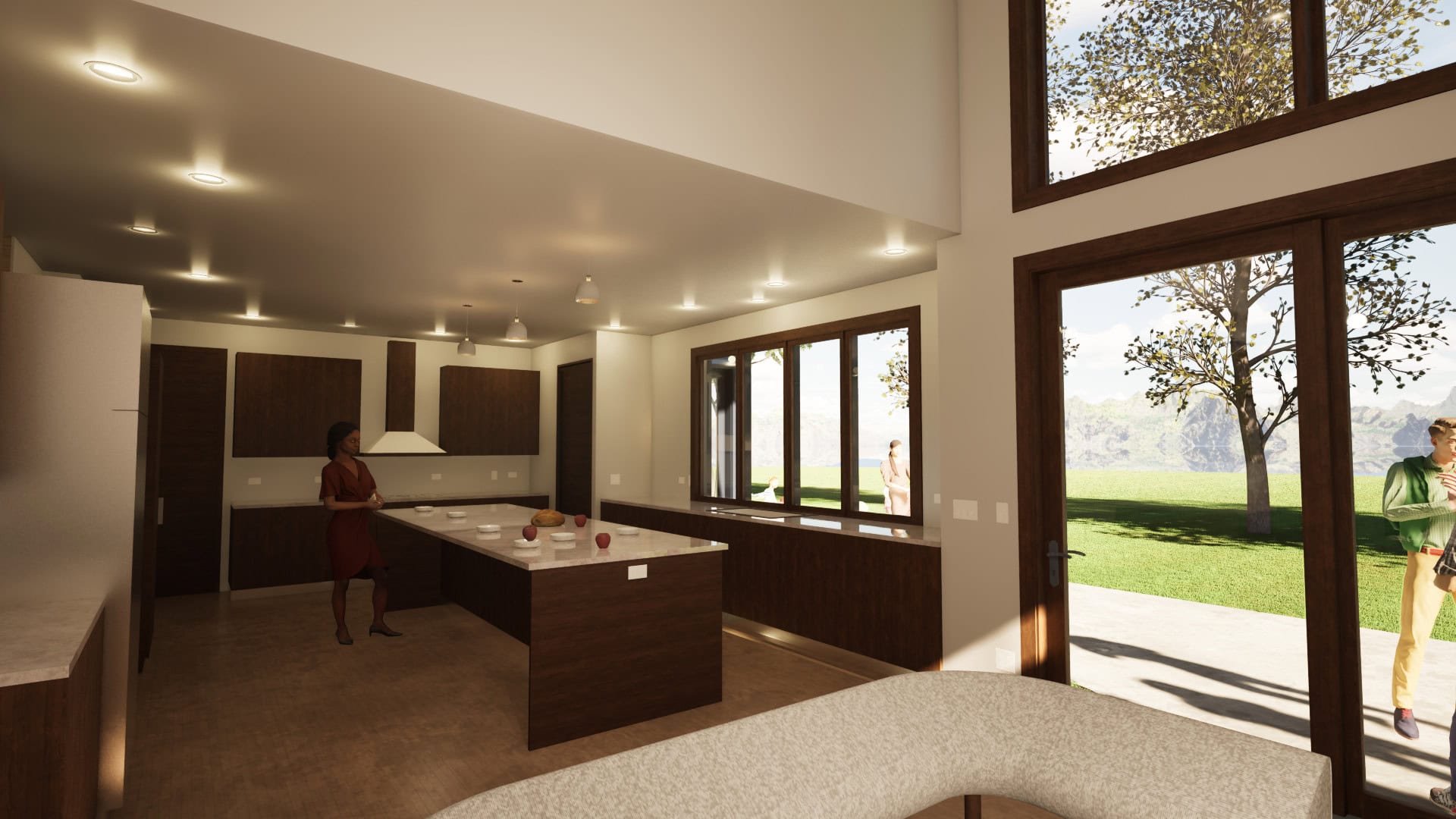 Kitchen rendering