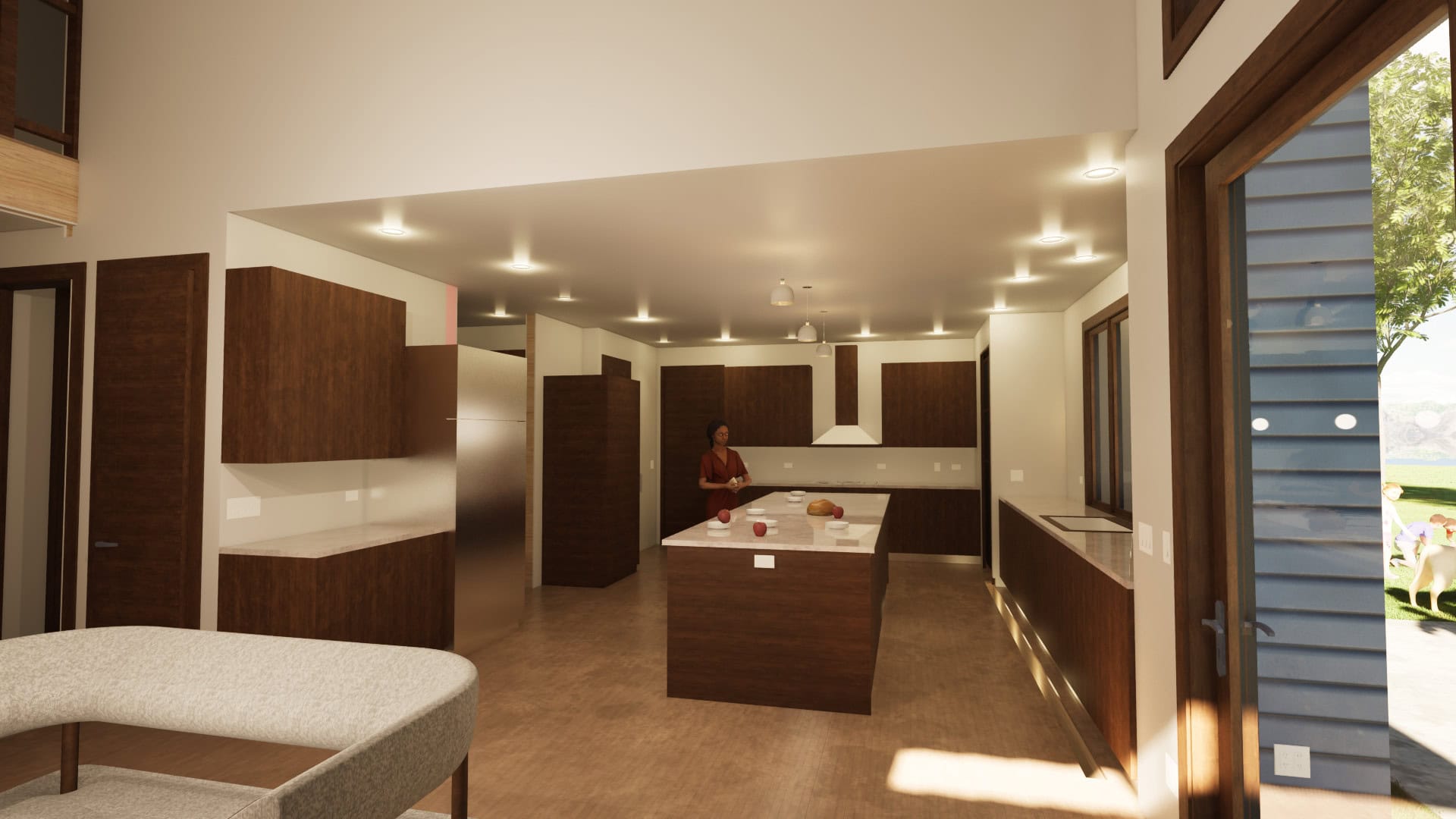 Kitchen rendering