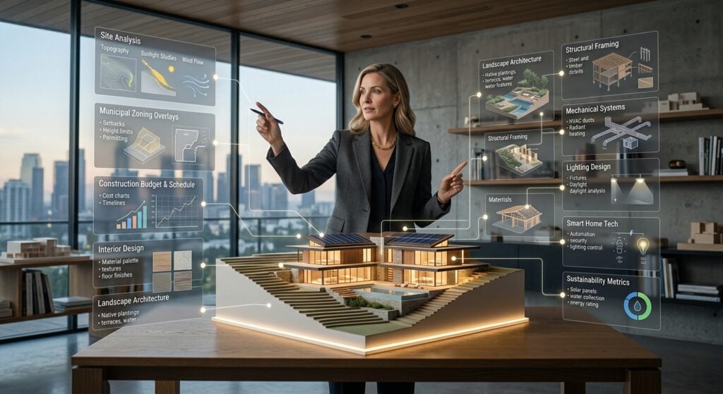 Luxury homes are complex systems